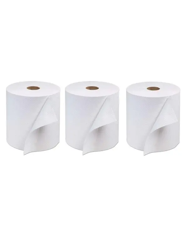 Unwrapped Virgin Toilet Paper - Double Ply