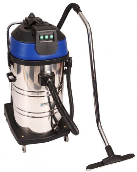 Wet/Dry Vacuum Cleaner (Stainless Steel) - 3 Motors