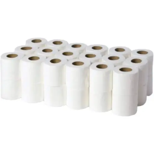 [P4] Unwrapped Virgin Toilet Paper - Double Ply (Penguin)